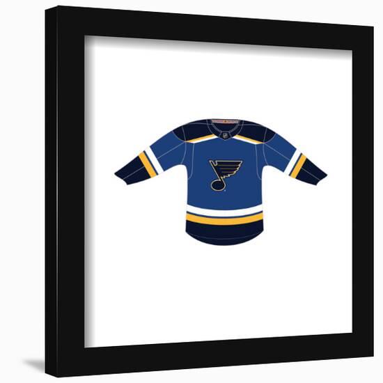 Gallery Pops NHL - St. Louis Blues - Home Uniform Front Wall Art-Trends International-Framed Gallery Pops