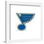 Gallery Pops NHL St. Louis Blues - Primary Logo Mark Wall Art-Trends International-Framed Gallery Pops