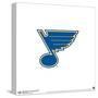 Gallery Pops NHL St. Louis Blues - Primary Logo Mark Wall Art-Trends International-Stretched Canvas