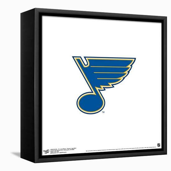 Gallery Pops NHL St. Louis Blues - Primary Logo Mark Wall Art-Trends International-Framed Stretched Canvas