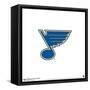 Gallery Pops NHL St. Louis Blues - Primary Logo Mark Wall Art-Trends International-Framed Stretched Canvas