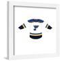 Gallery Pops NHL - St. Louis Blues - Road Uniform Front Wall Art-Trends International-Framed Gallery Pops