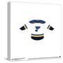 Gallery Pops NHL - St. Louis Blues - Road Uniform Front Wall Art-Trends International-Stretched Canvas