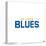 Gallery Pops NHL St. Louis Blues - Wordmark Wall Art-Trends International-Stretched Canvas