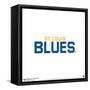 Gallery Pops NHL St. Louis Blues - Wordmark Wall Art-Trends International-Framed Stretched Canvas