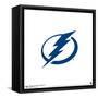 Gallery Pops NHL Tampa Bay Lightning - Primary Logo Mark Wall Art-Trends International-Framed Stretched Canvas