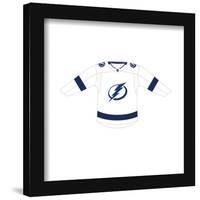 Gallery Pops NHL - Tampa Bay Lightning - Road Uniform Front Wall Art-Trends International-Framed Gallery Pops