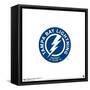 Gallery Pops NHL Tampa Bay Lightning - Secondary Logo Mark Wall Art-Trends International-Framed Stretched Canvas