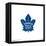Gallery Pops NHL Toronto Maple Leafs - Primary Logo Mark Wall Art-Trends International-Framed Stretched Canvas