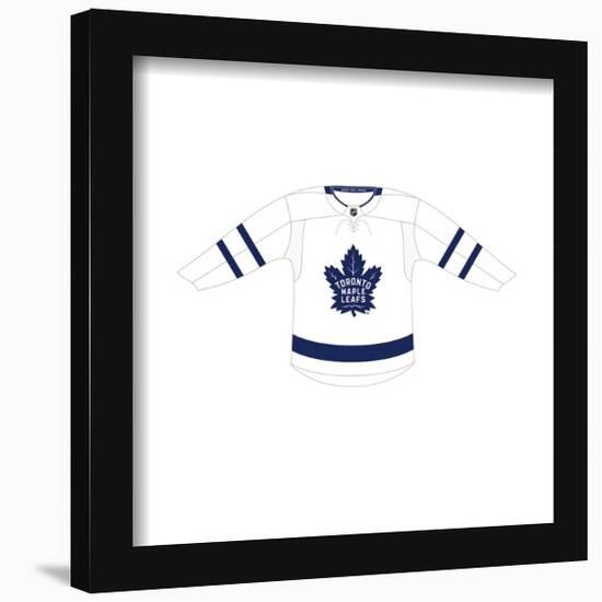 Gallery Pops NHL - Toronto Maple Leafs - Road Uniform Front Wall Art-Trends International-Framed Gallery Pops