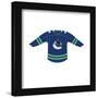 Gallery Pops NHL - Vancouver Canucks - Home Uniform Front Wall Art-Trends International-Framed Gallery Pops