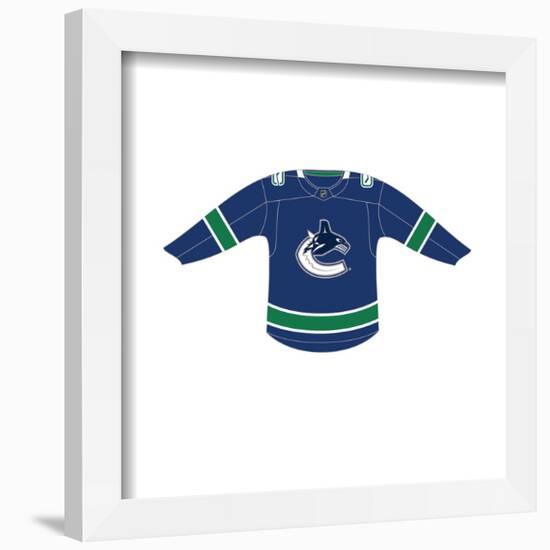 Gallery Pops NHL - Vancouver Canucks - Home Uniform Front Wall Art-Trends International-Framed Gallery Pops