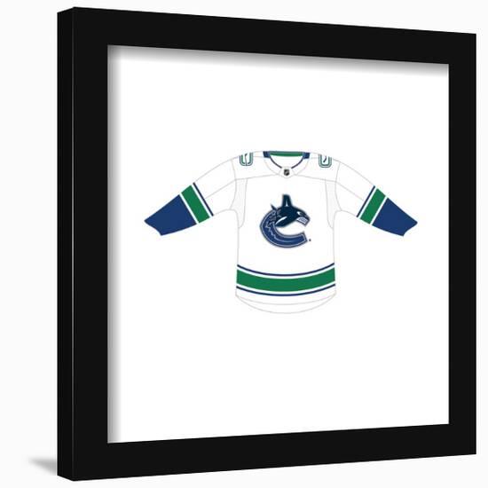 Gallery Pops NHL - Vancouver Canucks - Road Uniform Front Wall Art-Trends International-Framed Gallery Pops