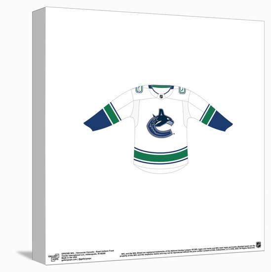Gallery Pops NHL - Vancouver Canucks - Road Uniform Front Wall Art-Trends International-Stretched Canvas