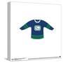 Gallery Pops NHL - Vancouver Canucks - Third Uniform Front Wall Art-Trends International-Stretched Canvas