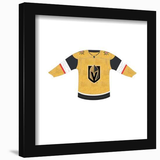 Gallery Pops NHL - Vegas Golden Knights - Home Uniform Front Wall Art-Trends International-Framed Gallery Pops