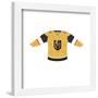 Gallery Pops NHL - Vegas Golden Knights - Home Uniform Front Wall Art-Trends International-Framed Gallery Pops