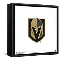 Gallery Pops NHL Vegas Golden Knights - Primary Logo Mark Wall Art-Trends International-Framed Stretched Canvas