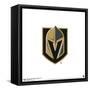 Gallery Pops NHL Vegas Golden Knights - Primary Logo Mark Wall Art-Trends International-Framed Stretched Canvas