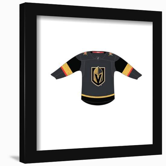 Gallery Pops NHL - Vegas Golden Knights - Third Uniform Front Wall Art-Trends International-Framed Gallery Pops