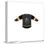 Gallery Pops NHL - Vegas Golden Knights - Third Uniform Front Wall Art-Trends International-Stretched Canvas