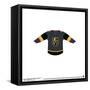 Gallery Pops NHL - Vegas Golden Knights - Third Uniform Front Wall Art-Trends International-Framed Stretched Canvas