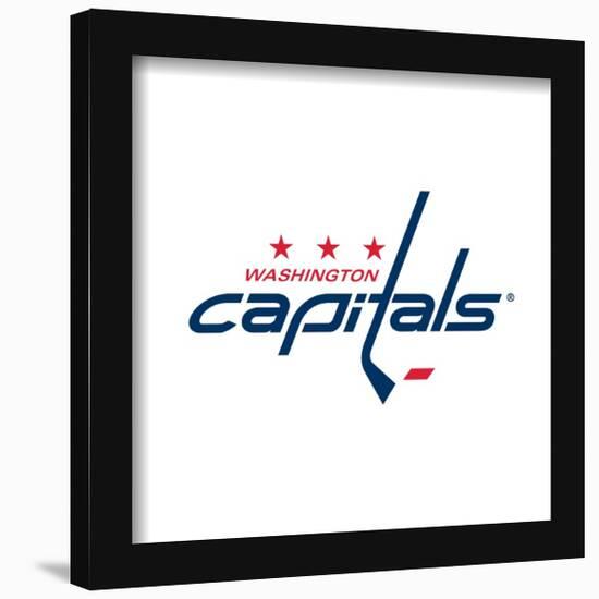 Gallery Pops NHL Washington Capitals - Primary Logo Mark Wall Art-Trends International-Framed Gallery Pops