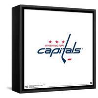 Gallery Pops NHL Washington Capitals - Primary Logo Mark Wall Art-Trends International-Framed Stretched Canvas