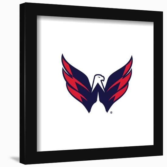 Gallery Pops NHL Washington Capitals - Secondary Logo Mark Wall Art-Trends International-Framed Gallery Pops