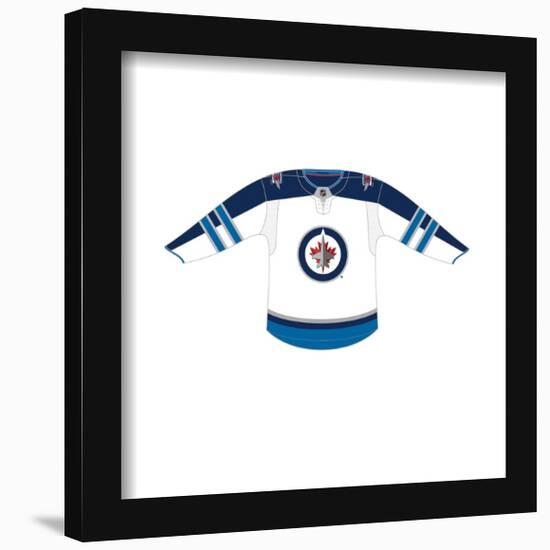 Gallery Pops NHL - Winnipeg Jets - Road Uniform Front Wall Art-Trends International-Framed Gallery Pops
