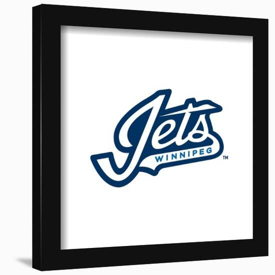 Gallery Pops NHL Winnipeg Jets - Wordmark Wall Art-Trends International-Framed Gallery Pops