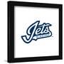 Gallery Pops NHL Winnipeg Jets - Wordmark Wall Art-Trends International-Framed Gallery Pops