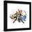 Gallery Pops Nickelodeon Avatar: The Legend of Korra - Bending Arts Group Wall Art-Trends International-Framed Gallery Pops