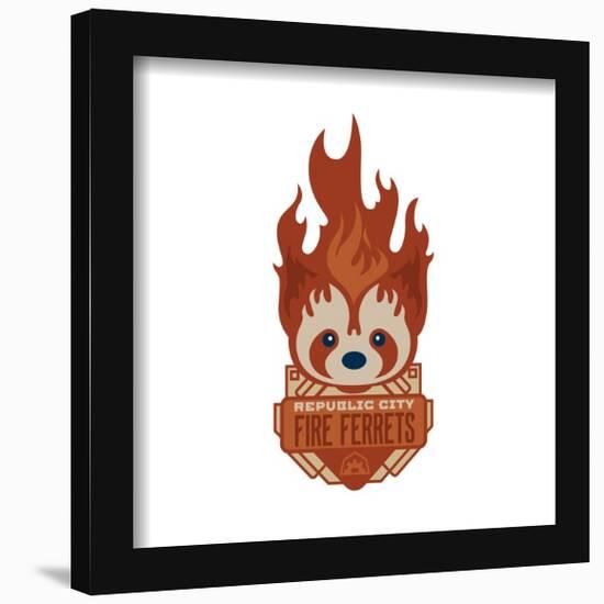 Gallery Pops Nickelodeon Avatar: The Legend of Korra - Republic City Fire Ferrets Wall Art-Trends International-Framed Gallery Pops