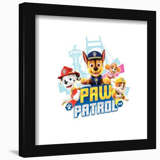 Gallery Pops Nickelodeon PAW Patrol - Adventure Bay Heroes Wall Art-Trends International-Framed Gallery Pops