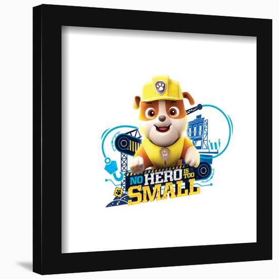 Gallery Pops Nickelodeon PAW Patrol - No Hero Is Too Small Wall Art-Trends International-Framed Gallery Pops