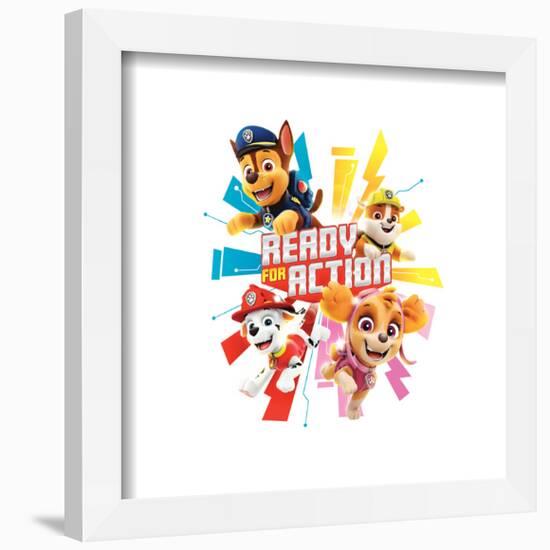 Gallery Pops Nickelodeon PAW Patrol - Ready For Action Wall Art-Trends International-Framed Gallery Pops