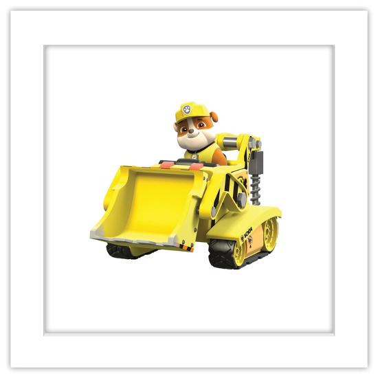 Gallery Pops Nickelodeon PAW Patrol Rubble's Bulldozer Wall Art