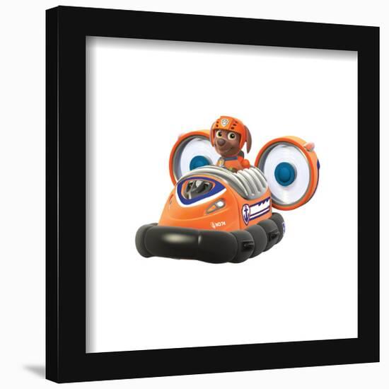 Gallery Pops Nickelodeon PAW Patrol - Zuma's Rescue Hovercraft Wall Art-Trends International-Framed Gallery Pops