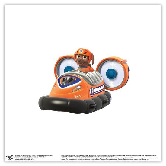 Gallery Pops Nickelodeon PAW Patrol Zuma's Rescue Hovercraft Wall Art Gallery Pops, 11x11