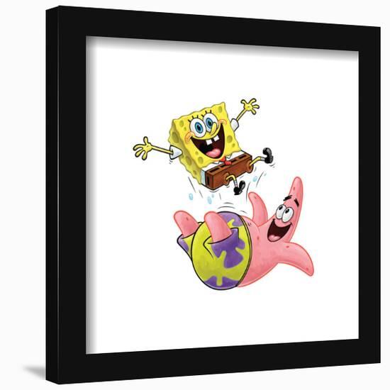 Gallery Pops Nickelodeon SpongeBob SquarePants - Best Friends Wall Art-Trends International-Framed Gallery Pops
