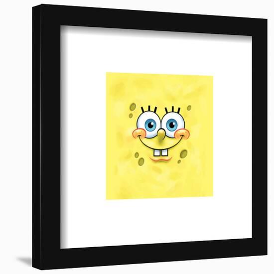 Gallery Pops Nickelodeon SpongeBob SquarePants - Happy Face Wall Art-Trends International-Framed Gallery Pops