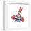 Gallery Pops Nickelodeon SpongeBob SquarePants - Mr. Krabs Wall Art-Trends International-Framed Gallery Pops