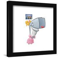 Gallery Pops Nickelodeon SpongeBob SquarePants - Pearl Wall Art-Trends International-Framed Gallery Pops