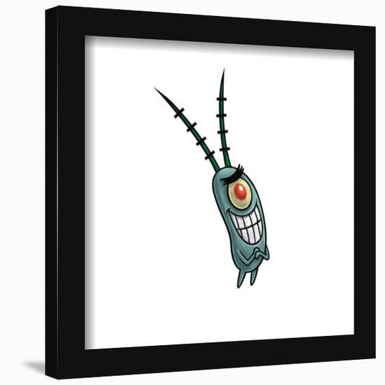 Gallery Pops Nickelodeon SpongeBob SquarePants - Plankton Wall Art-Trends International-Framed Gallery Pops