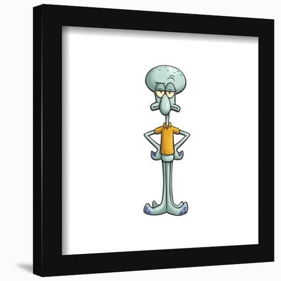 Gallery Pops Nickelodeon SpongeBob SquarePants - Squidward Wall Art-Trends International-Framed Gallery Pops