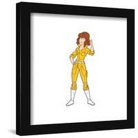 Gallery Pops Nickelodeon Teenage Mutant Ninja Turtles - April O'Neil Wall Art-Trends International-Framed Gallery Pops