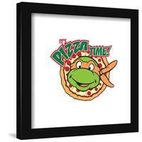 Gallery Pops Nickelodeon Teenage Mutant Ninja Turtles - It's Pizza Time Wall Art-Trends International-Framed Gallery Pops