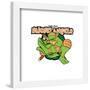 Gallery Pops Nickelodeon Teenage Mutant Ninja Turtles - Mikey Patch Wall Art-Trends International-Framed Gallery Pops