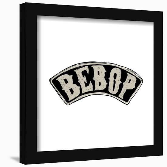 Gallery Pops Nickelodeon Teenage Mutant Ninja Turtles: Mutant Mayhem - Bebop Typography Wall Art-Trends International-Framed Gallery Pops